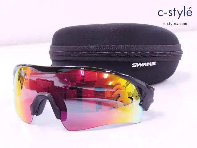 SWANS スワンズ サングラス ブラック FACEONE FO-3501