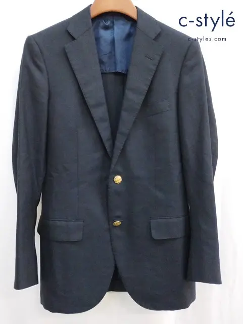 TOMORROWLAND ブレザー 46 ネイビー William Halstead ウィリアム ハルステッド