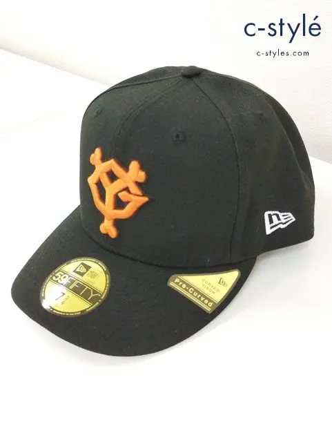 NEW ERA ニューエラ 59FIFTY NPB オンフィールド キャップ 7・3/4 61.5cm ブラック 読売ジャイアンツ 巨人軍