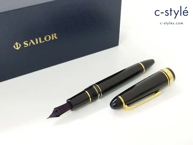 SAILOR セーラー 万年筆 ブラック プロフィット レアロ F 11-3924 21K 875
