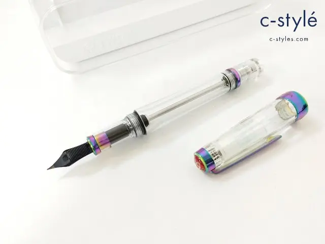 TWSBI ツイスビー 万年筆 クリア バキューム700R VAC700R アイリス EF TW102001