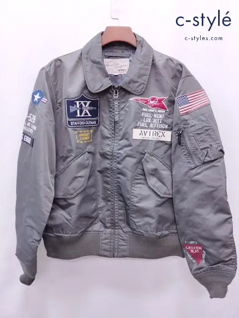 AVIREX アヴィレックス フライトジャケット XL カーキ CWU-36P 6102152