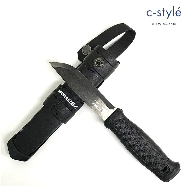 MORAKNIV モーラナイフ シースナイフ ブラックブレード マルチマウント付き 全長:約23.1cm 刃渡:約10.2cm
