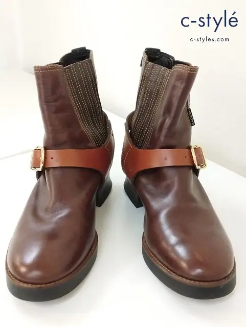 KADOYA カドヤ サイドゴアブーツ 27 ブラウン RIDE CHELSEA