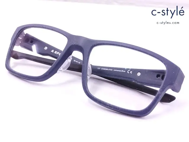 OAKLEY オークリー メガネ 54□18 ネイビー a splinter OX8095-0754