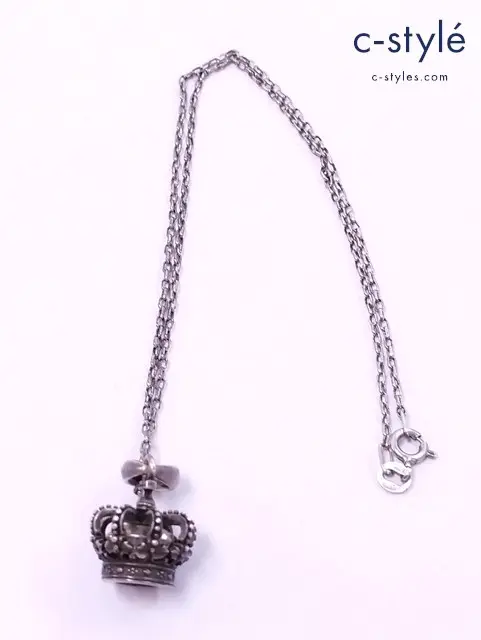 JUSTIN DAVIS ジャスティンデイビス ネックレス シルバー CROWN GLORY 925 ペンダント 王冠