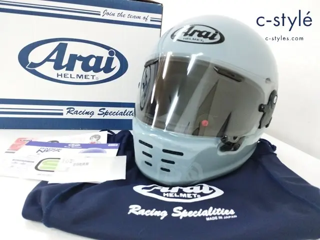 Arai アライ ヘルメット フルフェイス 57.58cm アイスブルー RAPIDE-NEO 製造年月日 2023/06/16 バイク用品