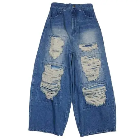 LAND BY MILKBOY(ランドバイミルクボーイ) DAMAGED DENIM パンツ