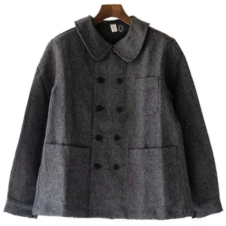 LE TRAVAILLEUR GALLICE(ルトラウ゛ァイユールガリス) カバーオール VESTE DOUBLE BOUTONNAGE