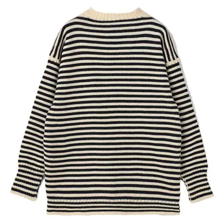 Le Tricoteur(ルトリコチュール) トラディショナル ウールガンジーセーター MEN