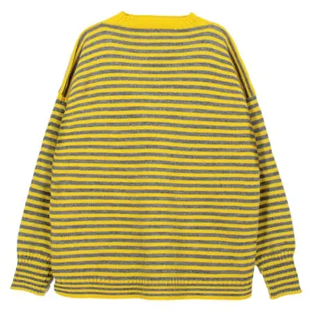 Le Tricoteur(ルトリコチュール) トラディショナル ウールガンジーセーター ビッグサイズ UNISEX