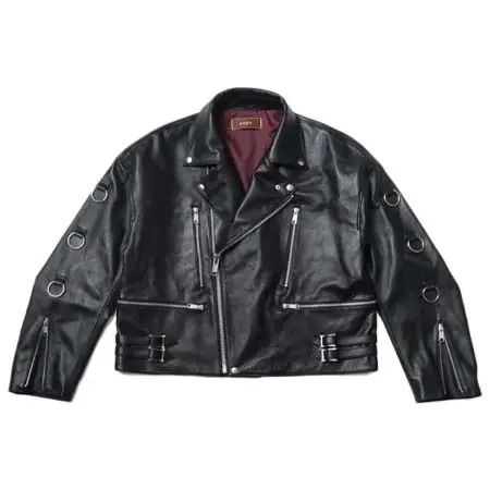 Bennu(ヴェンヌ) UK Sheep Leather Big Double Riders Jacket