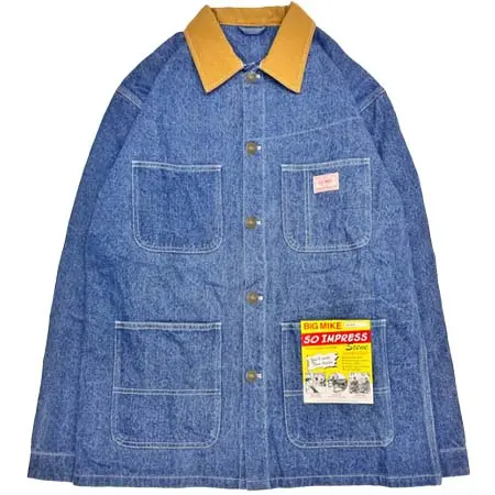 BIG MIKE(ビッグマイク) Duck Collar Denim Coverall – 102516000