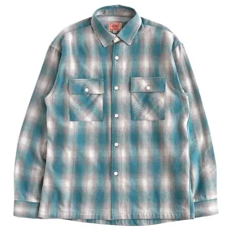 BIG MIKE(ビッグマイク) オンブレライトネルシャツ / オンブレライトネルシャツ