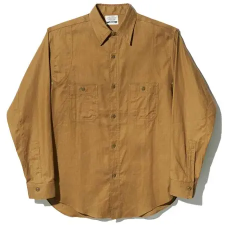 BIG YANK(ビッグヤンク) SHIRTS C1920 FLYER CO/LI TWILL / OLIVE