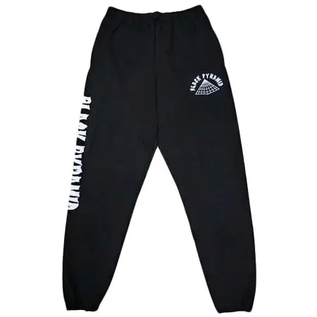 Black pyramid(ブラックピラミッド) SWEAT PANTS(BLACK)