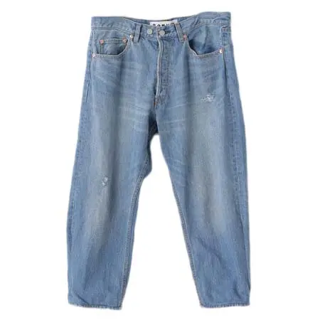 BONUM(ボナム) テーパード5ポケットデニムパンツ