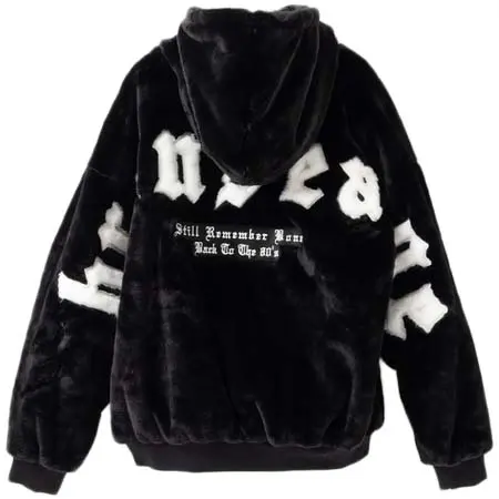 BRONZE AGE(ブロンズエイジ) フェイクファージップアップパーカー