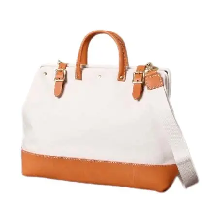 Butler Verner Sails(バトラーウ゛ァーナーセイルス) Clout work boston 口金ワークボストンバッグ / JA-0997-33