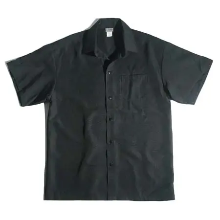 CalTop(キャルトップ) #1000PLAIN 半袖 サテン シャツ