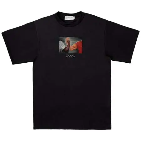 CANAL NEW YORK(キャナルニューヨーク) CANAL – ARMS TEE (Black)