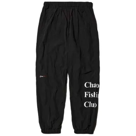 Chaos Fishing Club(カオスフィッシングクラブ) 「LOGO ART PANTS」　　ナイロン トラックパンツ