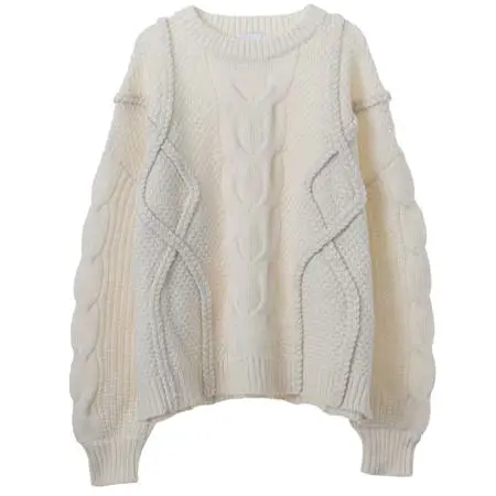 CLANE HOMME(クラネオム) ニットトップス – 3D KNIT TOPS