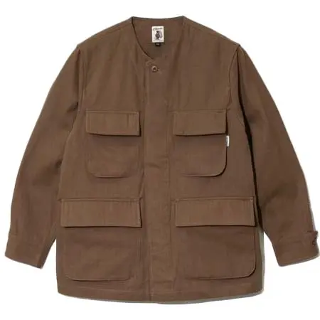 Cobmaster(コブマスター) ヘリンボーン ノーカラーJKT