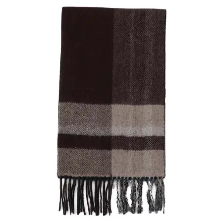 COMME CA MEN(コムサメン) カシミヤチェックマフラー