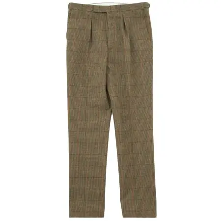 CORDINGS(コーディングス) スポーティングチェックツイードトラウザーズ TR442 [MENS]