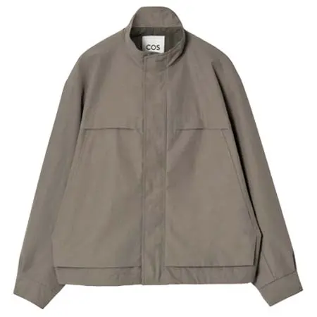 COS(コス) ツイルユーティリティボンバージャケット