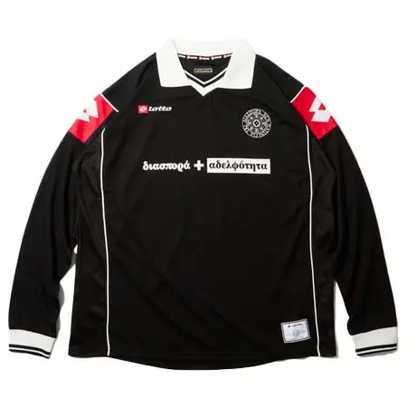 Diaspora Skateboards(ディアスポラスケートボーズ) Lotto Le Zebre Shirt (Black)
