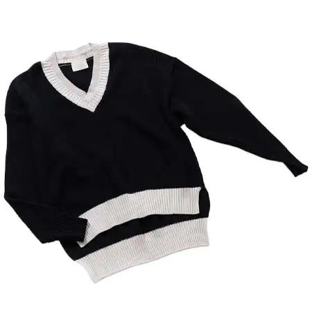 dilemma(ダイレマ) Oversized V-neck Knit