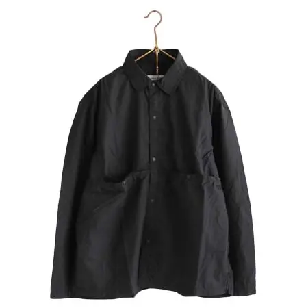 ENDS AND MEANS(エンズアンドミーンズ) Light Shirts Jacket　ブラック