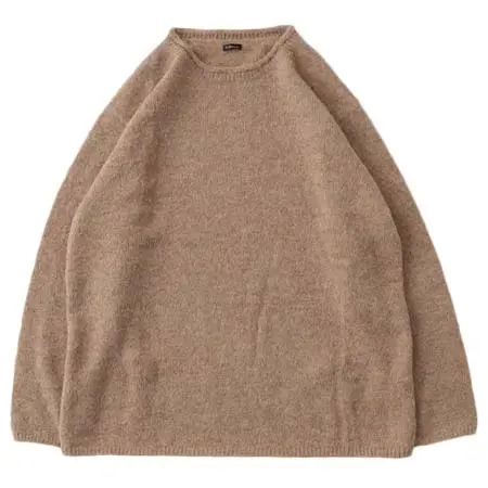 Ets.MATERIAUX(イーティーエスマテリオ) PERU ALPACA MIX ROLL ニット