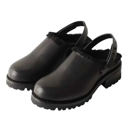 FEIT(フェイト) – SHEARLING CLOG – BLACK
