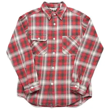 FIVE BROTHER(ファイブブラザー) エキストラヘビーネルシャツ（厚手）