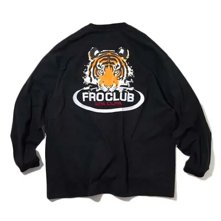FRO CLUB(フロクラブ) SP TORA LOGO ロングスリーブTEE