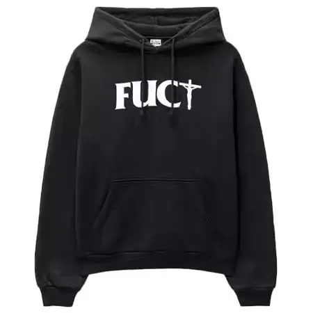 FUCT(ファクト) Crossed Logo Hoodie