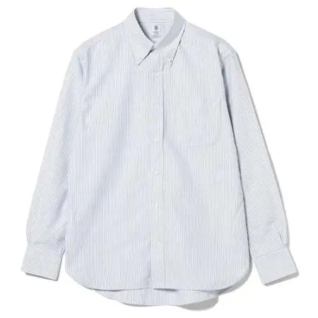 GAMBERT CUSTOM SHIRTS(ギャンバートカスタムシャツ) Oxford striped button down shirt