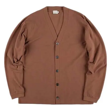 handvaerk(ハンドバーク) Vネックピケカーディガン