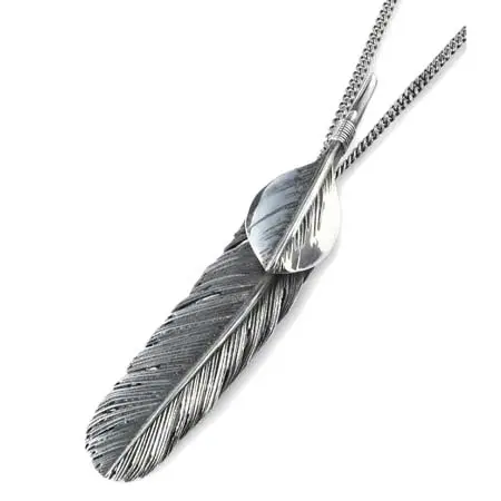 HARIM(ハリム) HARIM FEATHER RIGHT M Heart Feather Custom (Silver)