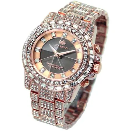 J.HARRISON(ジョンハリソン) JH-025PB [ソーラー電波腕時計]