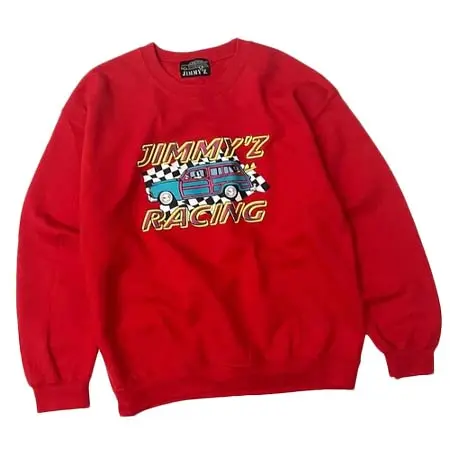 JIMMY’Z(ジミーズ) Racing Crew SWEAT/クルースウェット