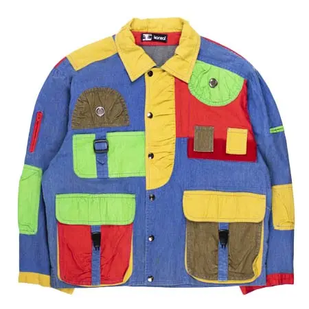 KANSAI YAMAMOTO(カンサイヤマモト) Colorblocked Work Jacket