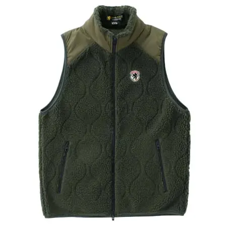 KAPELMUUR(カペルミュール) キルティングボアベスト