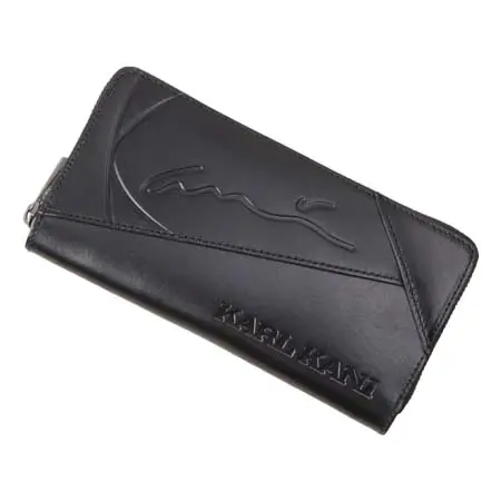 KARL KANI(カールカナイ) 本革 エンボス 切替 ウォレット