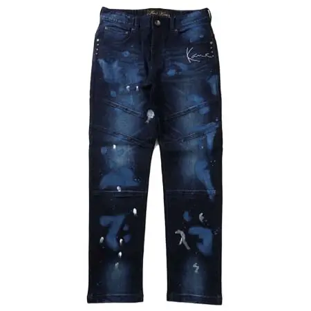 KARL KANI(カールカナイ) ストレッチ ロゴ デニムパンツ