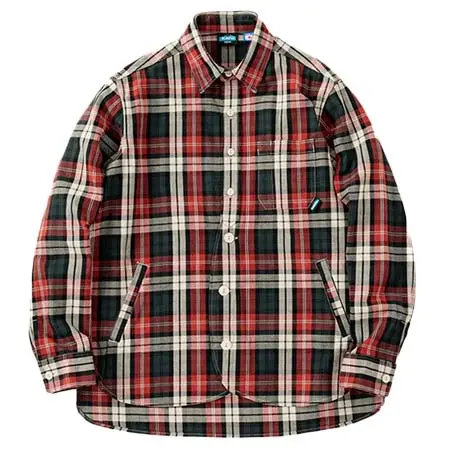 KAVU(カブー) メンズ チェックループシャツ