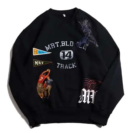 KHOKI(コッキ) Multi embodied-design sweatshirt